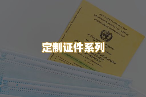 定制证件系列